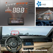 Автомобильный HUD Безопасный диск дисплей для BMW X5 E53 E70/X6 E71-Refkecting лобовое стекло дисплей экран проектор
