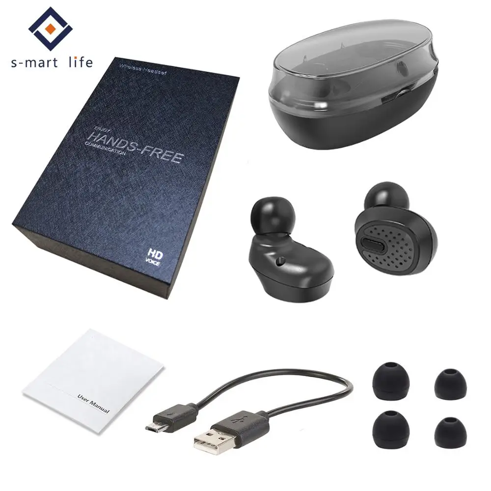 

Wireless bluetooth earphone in-ear connect automatic Ear hook V5.0
