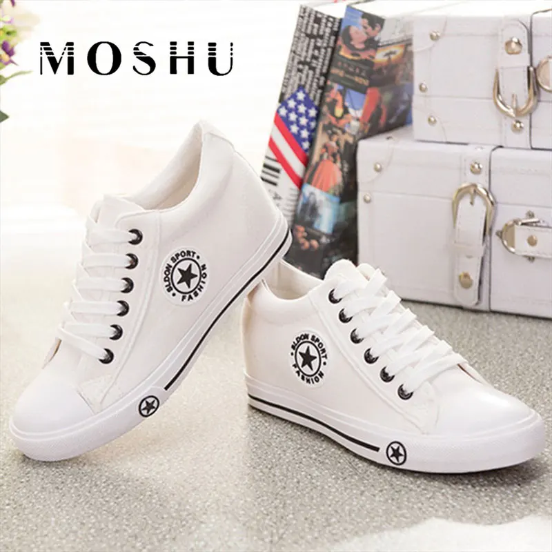 الصيف رياضية أسافين حذاء قماش النساء حذاء كاجوال الإناث لطيف الأبيض سلة نجوم Zapatos موهير المدربين 5 سنتيمتر ارتفاع تنيس الصيف رياضية أسافين حذاء قماش النساء حذاء كاجوال الإناث لطيف الأبيض سلة نجوم Zapatos موهير المدربين 5 سنتيمتر ارتفاع تنيس