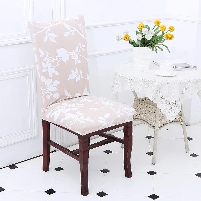 

Universal size chair cover elastic chair covers stretch seat Slipcover Removable washable for banquet home hotel dining