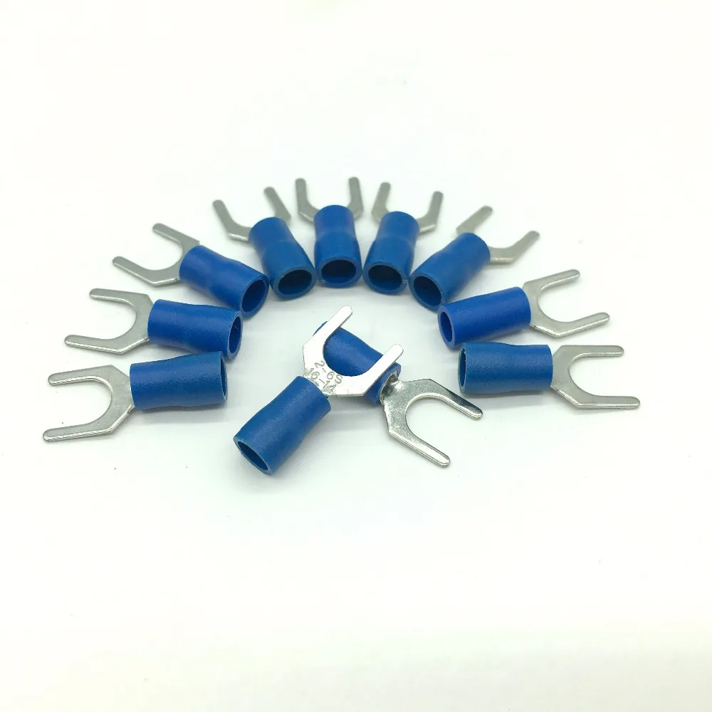

SV2-6 Insulated Spade Crimp Terminals for Electrical Wiring