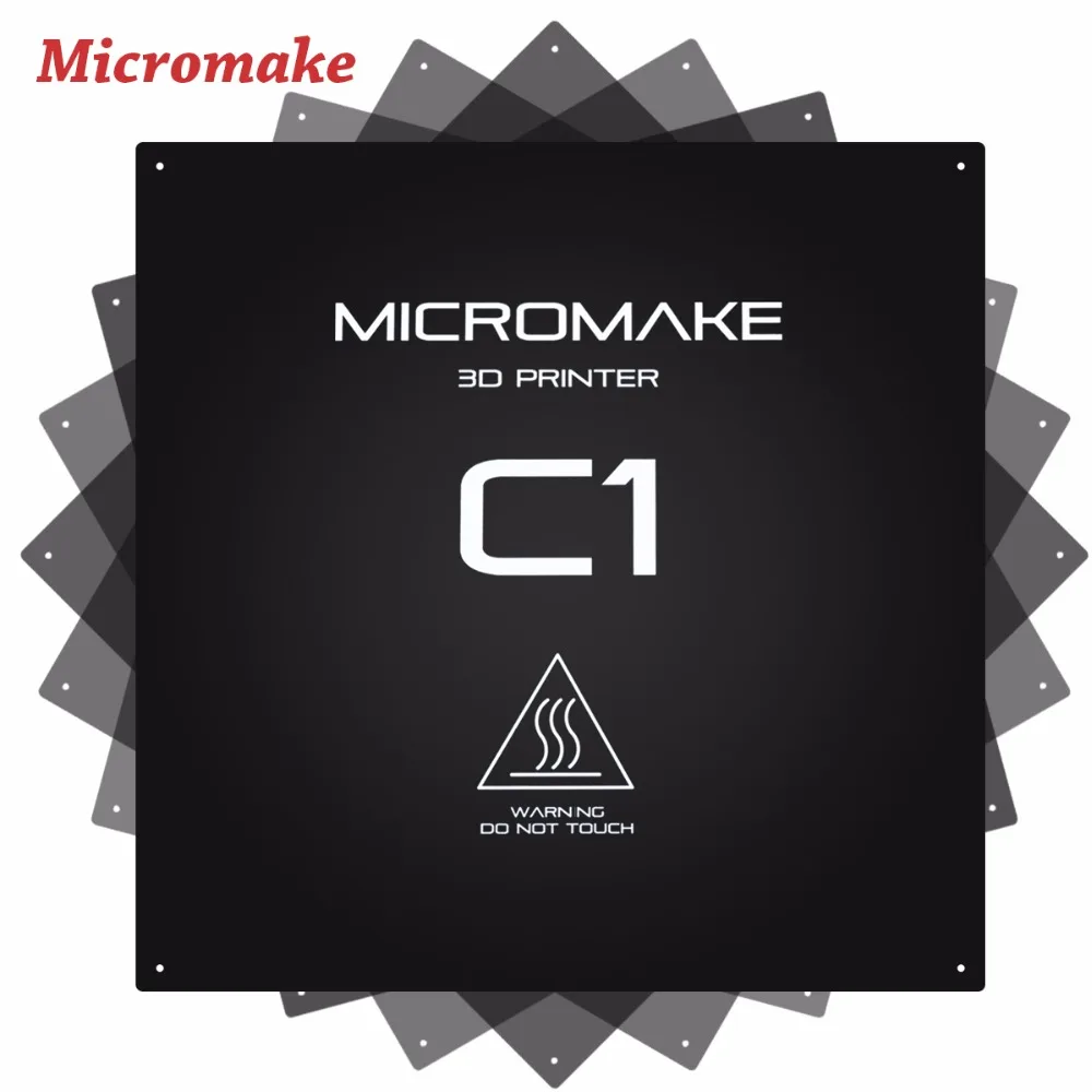3d Printer Parts e Accessories cama de calor para micromake Modelo Número : 3d Printer Parts