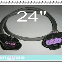 Longyue 2 шт. Универсальный 5-проводной МАФ Сенсор удлинитель(Тип-2) LS3/LS7 тбр L76 Жгут адаптер 60 см провода