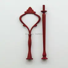 2 уровня большая корона торт стенд много цветов украшения(100 наборов