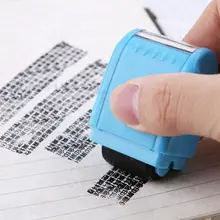 Personal Identity Protection Stamp Roller Seal Private Information Guarding Theft Prevention Masking out Stamper For Information ingenious car theft prevention systems