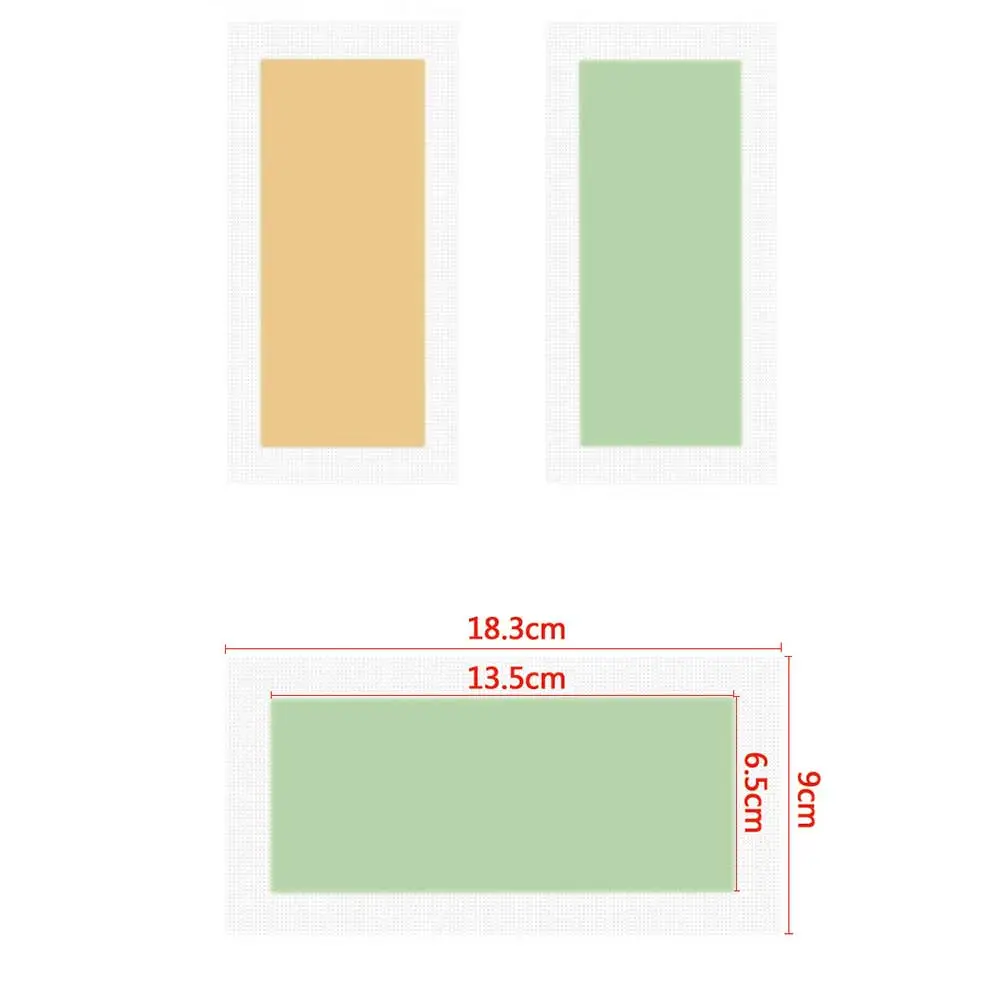 20 шт алоэ медовый воск полоски для удаления волос нетканый депиляционный воск для удаления волос бумага для тела полоски для депиляции волос