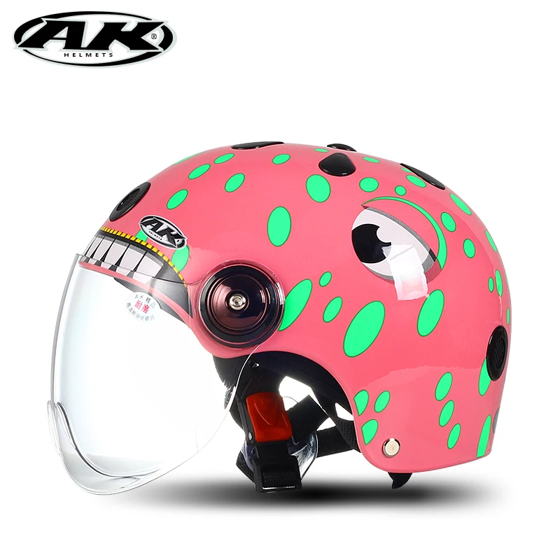 Детские мотоциклетные шлемы для катания на велосипеде, детские велосипедные шлемы, плотные велосипедные шлемы - Цвет: a4