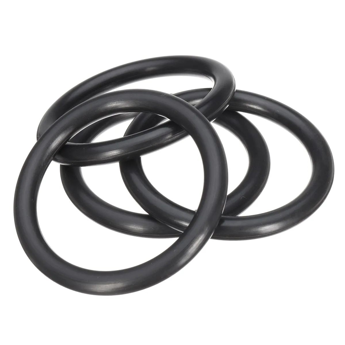 4PCS Black Quick Release Fasteners Replacement Rubber O Rings Gaskets