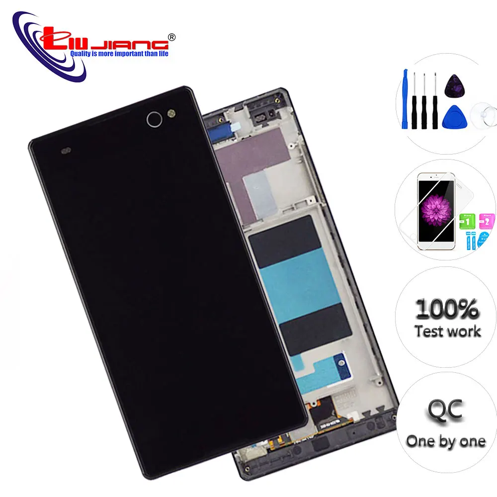 Оригинальный ЖК-дисплей 5 дюйма для Sony Xperia C3 D2533 D2502 сенсорный датчик дигитайзер в