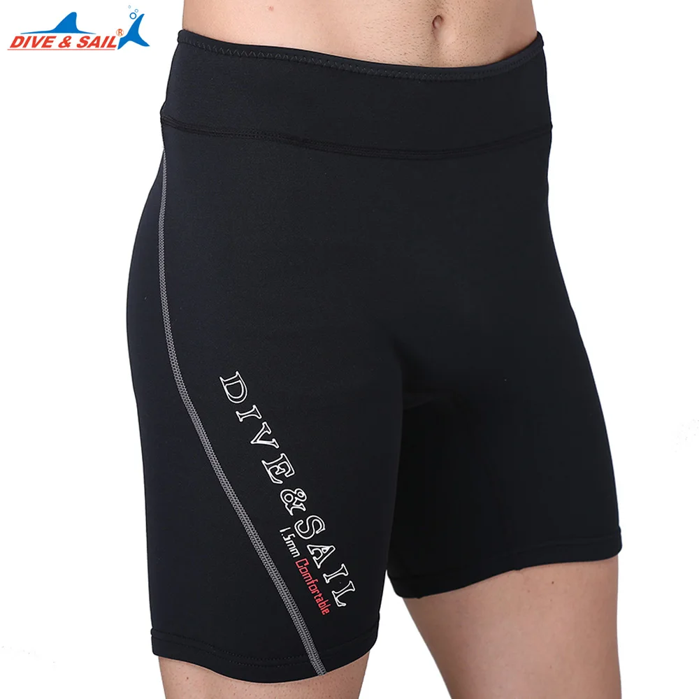 DIVE&SAIL Official Store 1.5MM Neoprene Diving Shorts Wetsuit Short
