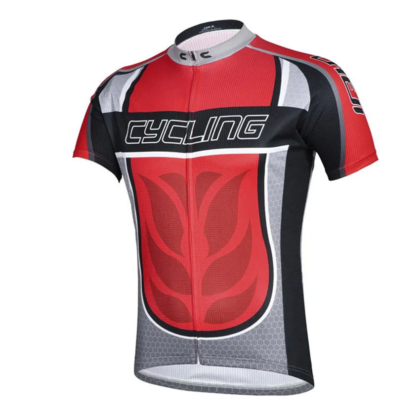 Men Sports Wear Short Sleeve Cycling Jerseys Bike Clothes Bicycle