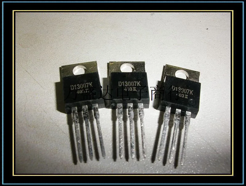 10pcs/lot Free shipping D13007K MJE13007-in Voltage Regulators ...