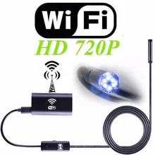 Promos Black Friday et Cyber Monday AliExpress 2017. Kits DIY Arduino, Raspberry, imprimantes 3D, caméras IP 276 R&N HD720P 8mm Lens WIFI Endoscope Camera 5M 3.5M 2M 1M Snake USB Iphone Android Borescope IOS Tablet Wireless Borescope Camera