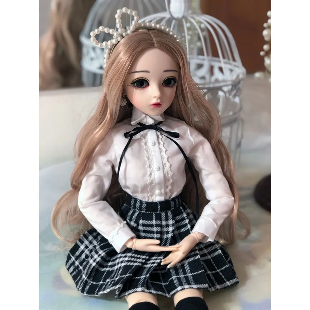 Куклы Viciviya Minifee Chloe Celine Mio Mika FL BJD 60 см 1/3 милые модные Феи обнаженные Игрушки для девочек Подарки на день рождения - Цвет: Цвет: желтый