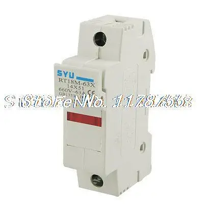 

500V 50A 50x13mm Circuit Overload Protection Fuse Link w 660V 63A Holder