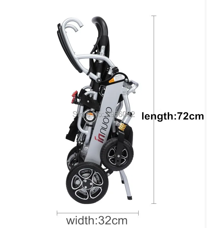 Free shipping 2019 High quality lightweight portable electric font b wheelchair b font for font b