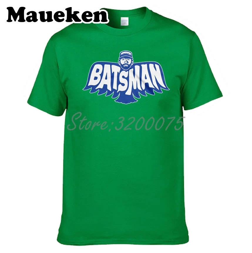 10 Мужская футболка Batsman Jose Bautista 19 Футболка мужская для фанатов Toronto подарок футболка с круглым вырезом W17082002 - Цвет: 10