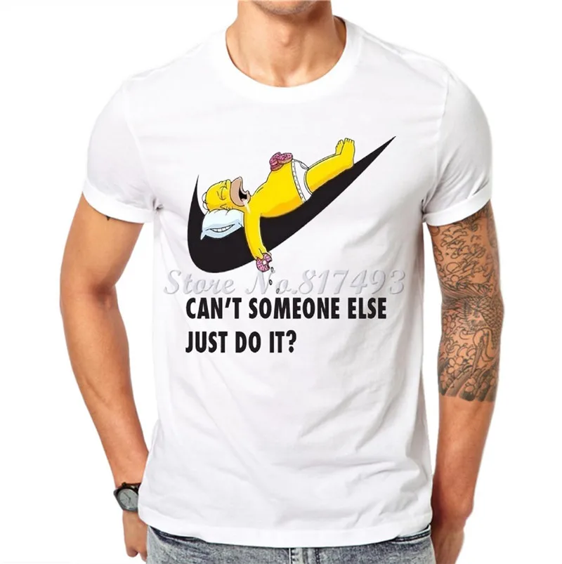 [Obrazek: Nouveau-Imprimer-T-shirt-Hommes-Juste-Le...-Blanc.jpg]