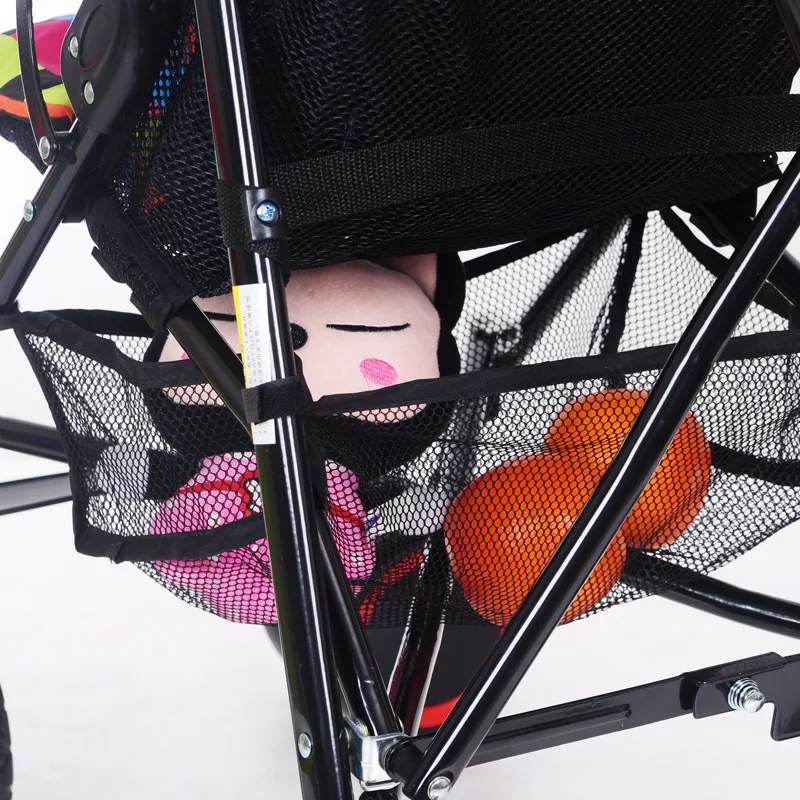 Buy 1 Pc Stroller Bag Storage Big Black Hanging Basket