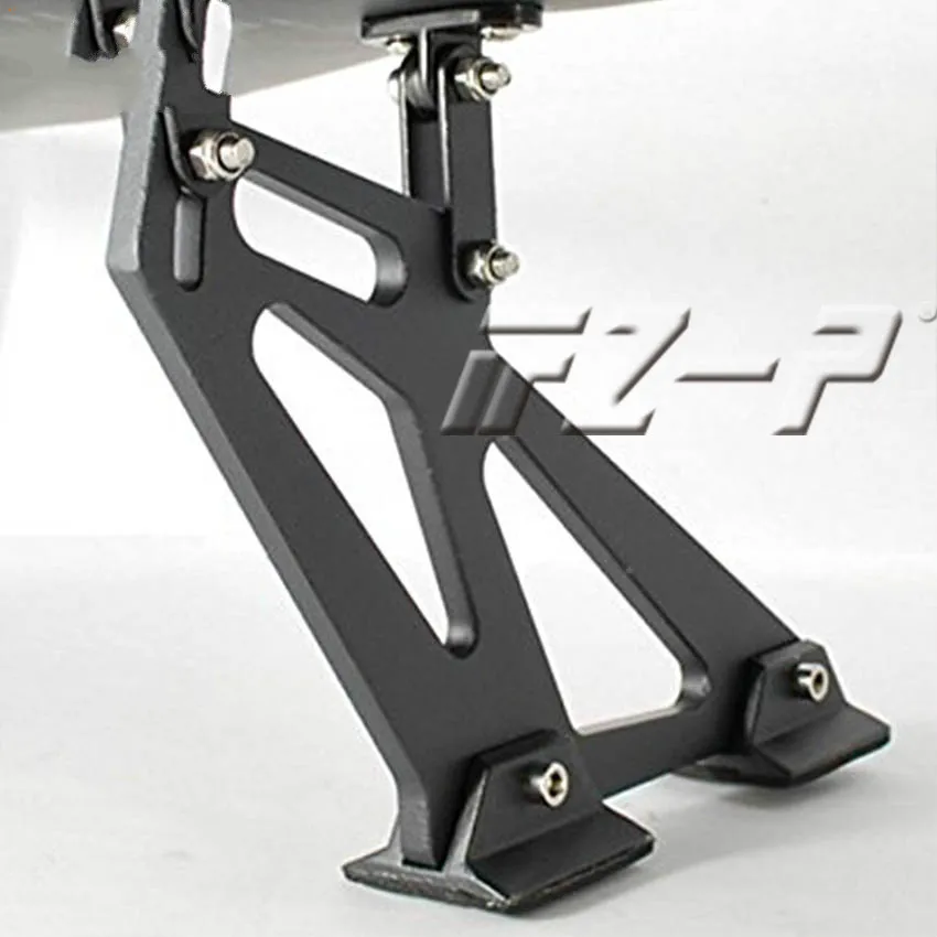 Car Tail Exterior Trim 145CM ABS Spoilers GT Carbon Fiber Tail Wing Wing Racing Sedan Wings Car styling