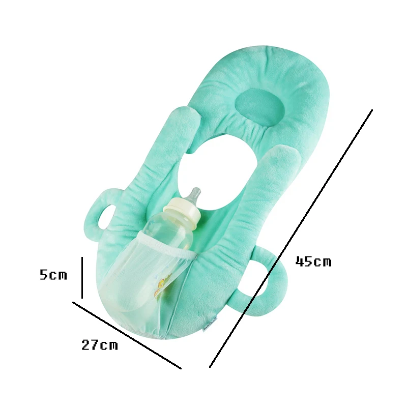 Подушка для сохранения позы для кормления младенцев против скатывания Защитная плоская Подушка-держатель для головы