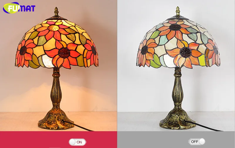 Tiffany Stained Glass Table Lamp11