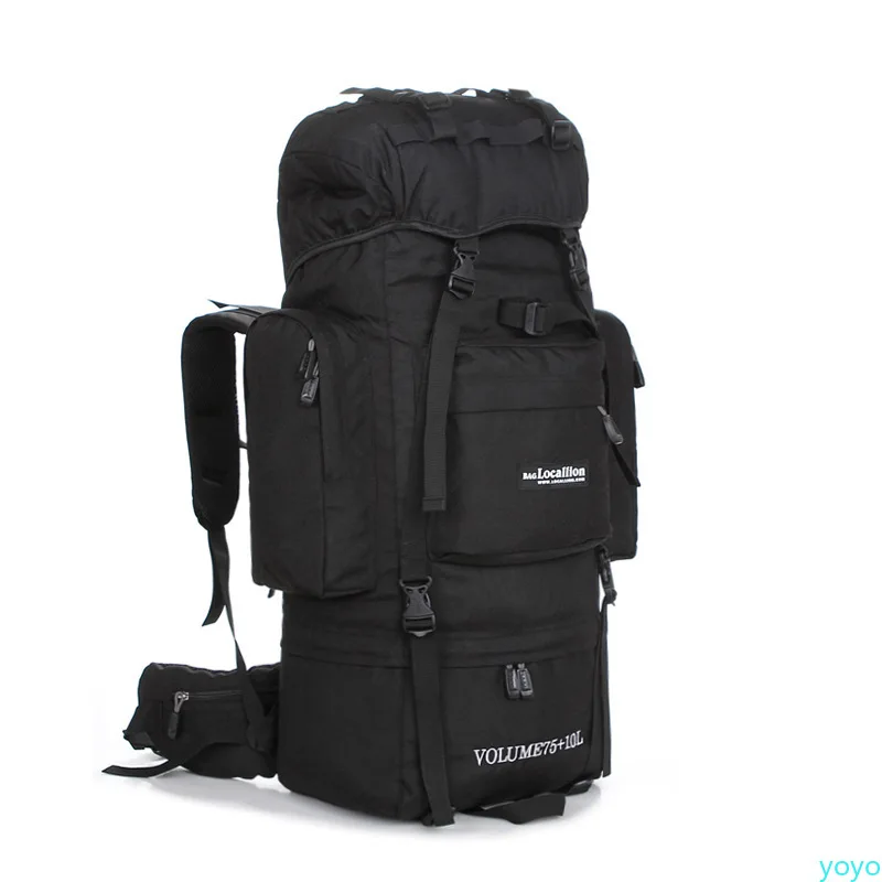 

Outdoor mountaineering bag large capacity multi-functional wear-resistant Hiking Camping Backpack for men and women