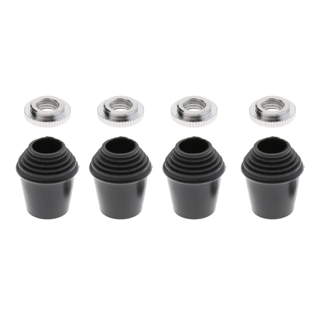  4 Sets Metal Bass Drum Legs Parts Percussion Instrument Parts For Percussion Instruments Parts Replacement Durable Anti-rust