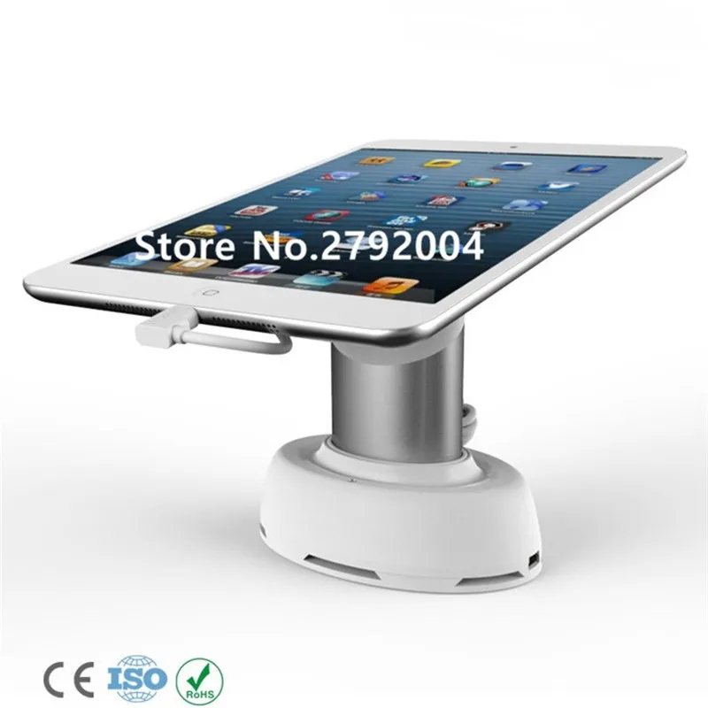 

5 set/lot Ipad anti - theft display stand ipad2 charging Tablet PC alarm