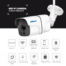 Witrue IP Camera Wifi Wireless 1080P Outdoor Waterproof Security Camera Audio Record Motion Detection Night Vision CCTV Camera