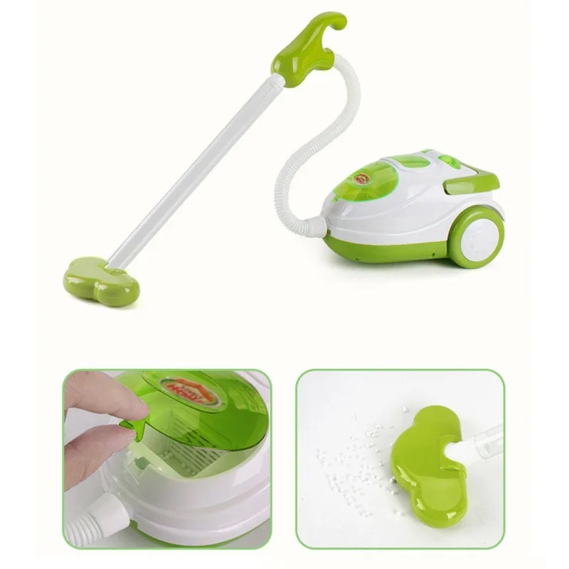 Electronic Mini Vacuum Cleaner Simulated Mini Home Appliances Toys Electric Cleaning Tools Toys Pretend Play House