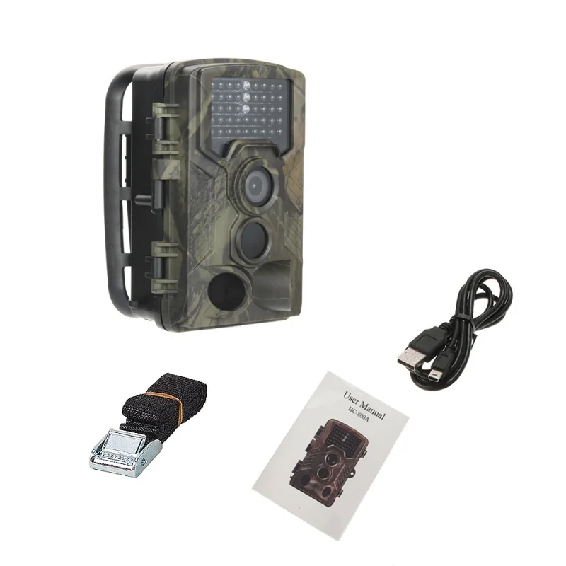 HC800A охоты Камера 12MP видео с разрешением 1080 P Wild Night Full HD видения камера TTL Скаутинг инфракрасный ИК фотоловушка