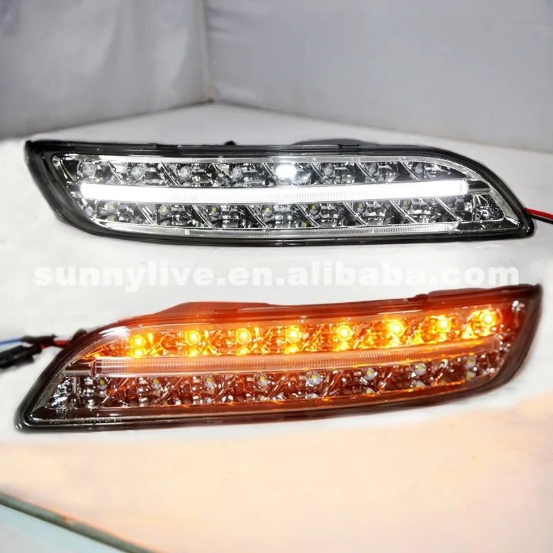 

For Porsche 911 997 2005-2008 Year LED DRL Lights Daytime Running Light TW