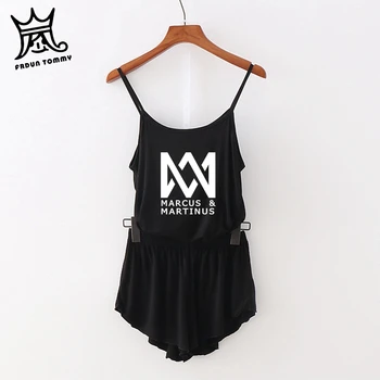 

FRDUN TOMMY MARCUS & MARTINUS Women Two Piece Set Fashion Summer Sleeveless Vest+Shorts Hot Sale Casual Sexy Streetwear Clothes