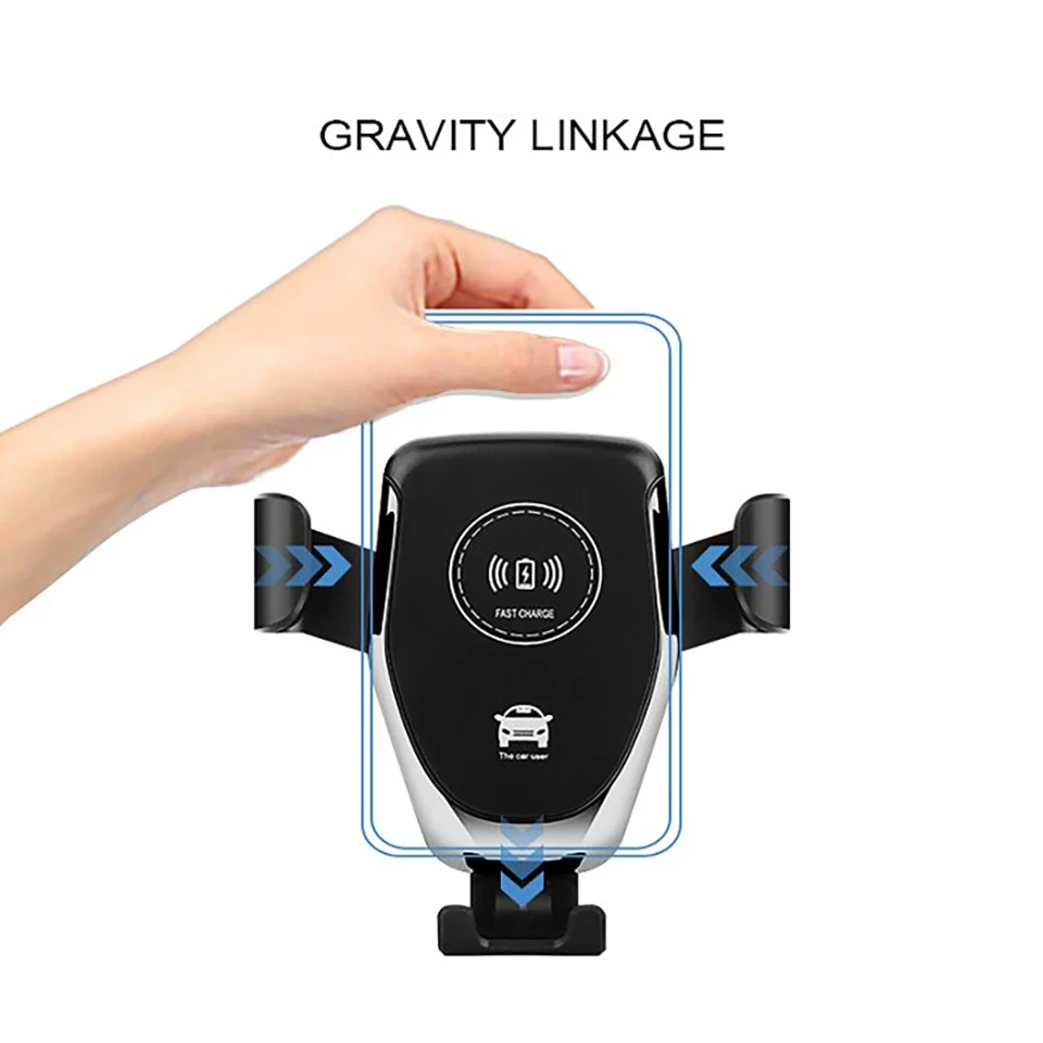 10W Qi Wireless Car Charger Air Vent Mobile Phone Charger For iPhone 8 8 Plus X For Samsung Galaxy S8 S9 Note 9 Huawei Mate 20 Pro 20 RS (11)