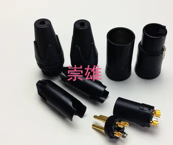 

10 PCS/lotFOR NEW NC3FXX female A set of 3 pin XLR Connector Black Original