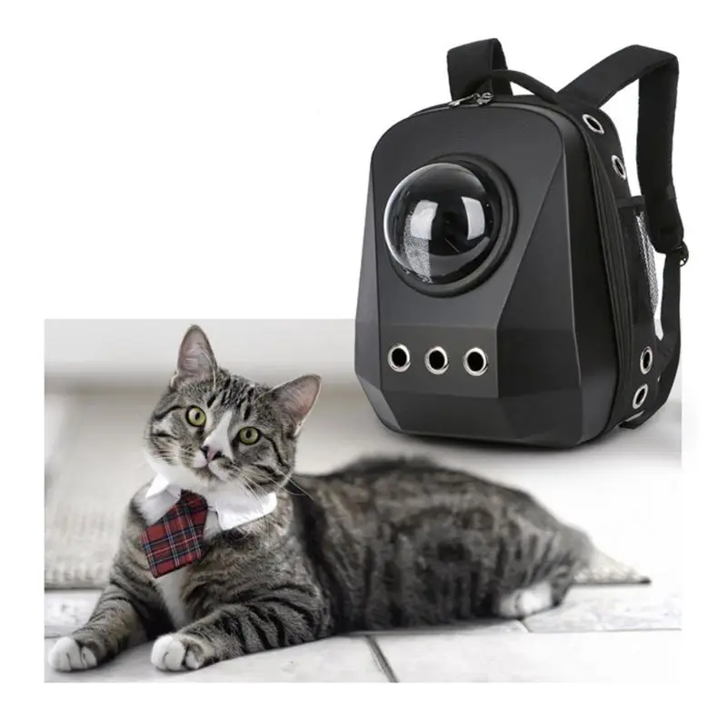 Pet Cat Рюкзак космическая капсула астронавт Перевозчик дышащие прозрачные окна для собаки щенка путешествия на открытом воздухе