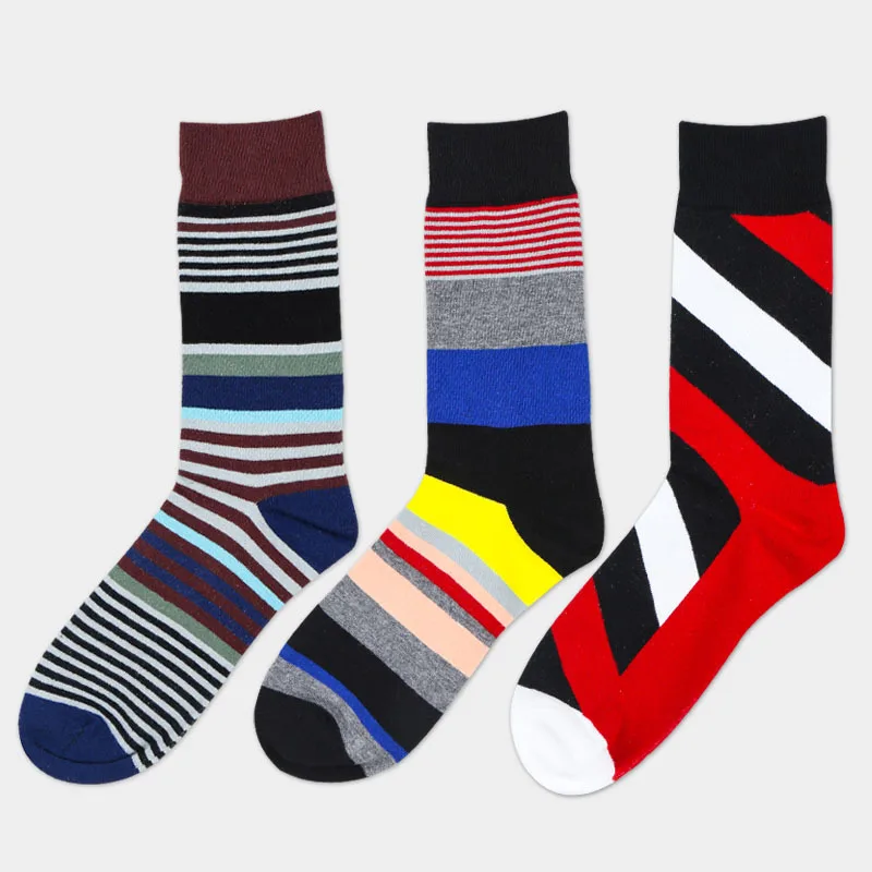 British style in fashionable men's cotton socks leisure men's Happy socks 20pcs(10Pairs)/Lot