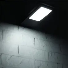 Солнечная светодиодная перезаряжаемая Солнечная энергия PIR датчик движения Лампа безопасности наружная Водонепроницаемая Индукционная лампа для дома сада балкон