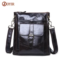 Joyir Genuine Leather Men Bag Shoulder Casual Retro Bags Men Genuine Leather Crossbody Bags For Men Messenger Bags Handbags 8691