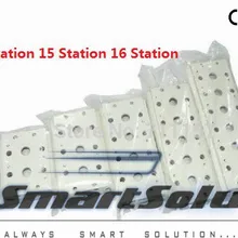 4V210-08 Пневматический airtac электромагнитный Клапан коллектор/База/доска с Шурупы прокладка 14 станции 15 станции 16 станции дополнительно