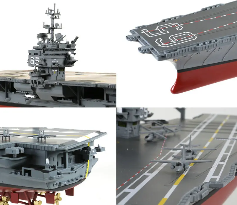 1/700 USS CVN-65, статическое готовой сплава модель броненосца, Коллекционирование