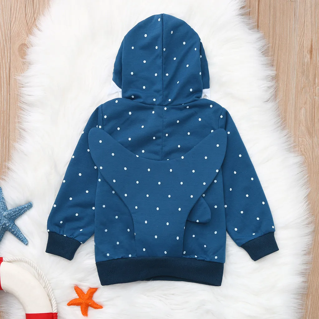 Hoodies Kids Infant Toddler Baby Boys Girls Cartoon Hooded Sweatshirt Coat Tops Outfits Moletom Feminino Inverno Sweatshirt Kids