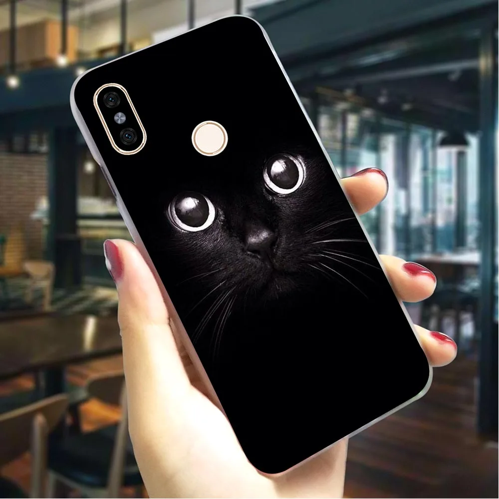 

Plastic Phone Case for Xiaomi Redmi S2 Cat Mouse Pig Dog Cover for Redmi 4X Cases 4A 5 Plus 5A Prime 6A Note 5 6 Pro