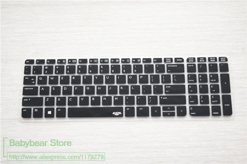 Силиконовый чехол для клавиатуры HP PROBOOK 450 GO G2 470 455 G1 G0 S15 / S17 2014 15 6 дюйма|Чехлы