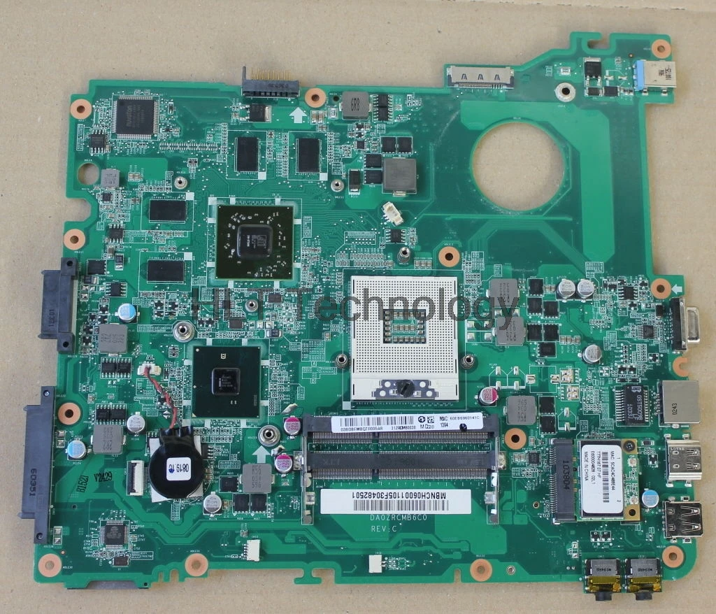 HOLYTIME Laptop Motherboard FOR font b ACER b font E732 E732Z MBNCH06001 DA0ZRCMB6C0 HM55 HD 5650M