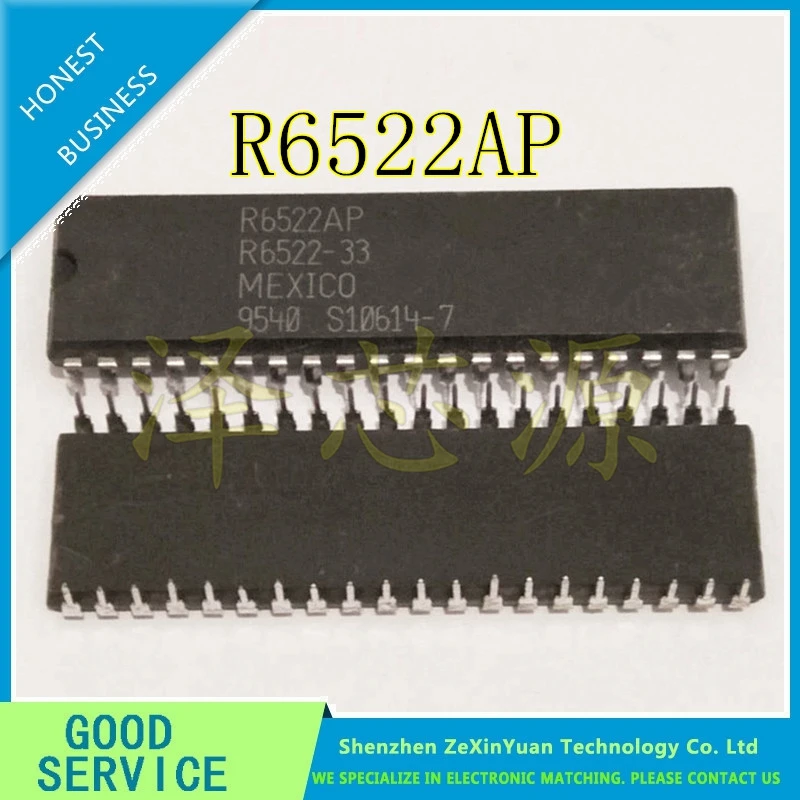 

5 шт./лот R6522AP R6522A R6522 DIP40