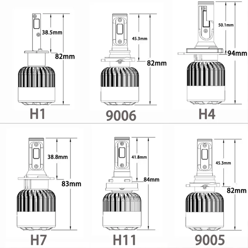 H4 H7 H11 H1 H3 LED headlight motorcycle car accesories ДХО дневные ходовые огни противотивотуманные фары