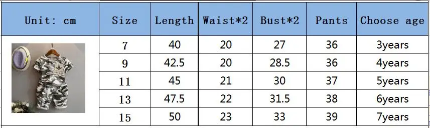 Г. Детские модные летние комплекты одежды для маленьких мальчиков Камуфляжный спортивный костюм из 2 предметов, комплекты одежды Комплект для мальчиков и девочек, От 2 до 7 лет