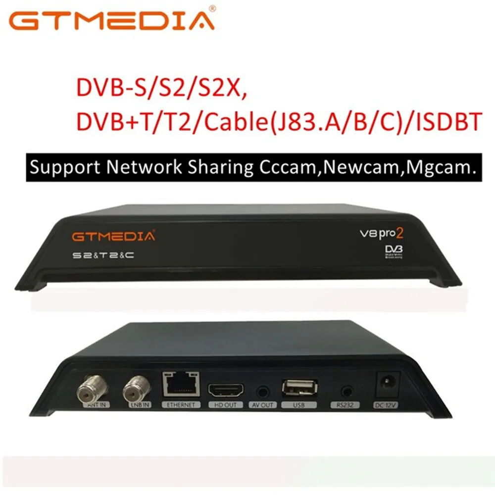 

The latest V8 PRO2 combined satellite receiver, free European 5-wire Cccam server for a year supports DVB-S2+T2/C double keys